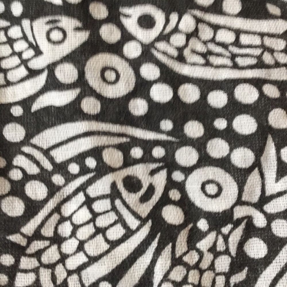 Calypso girls lightweight cotton shirt with scarf - Picture 4 of 6